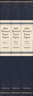 Front cover_John Howard Payne Papers, 3-volume Set