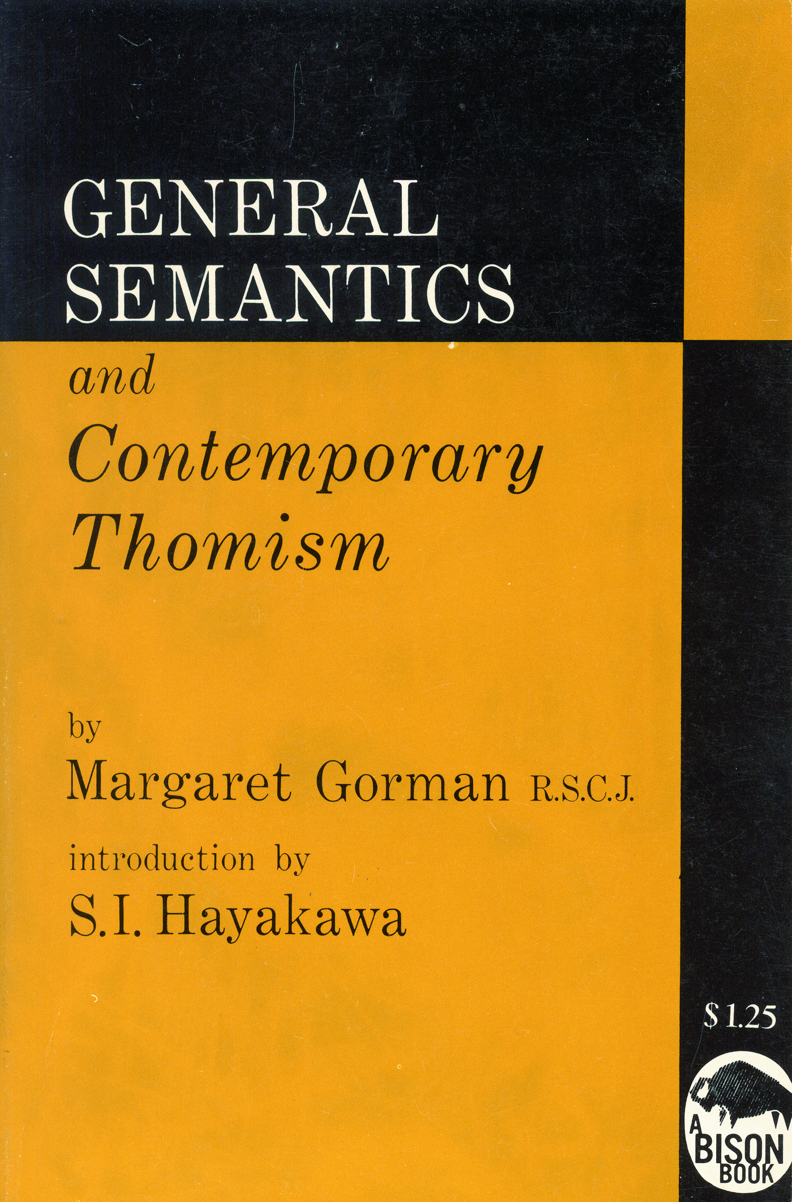 Front cover_General Semantics and Contemporary Thomism