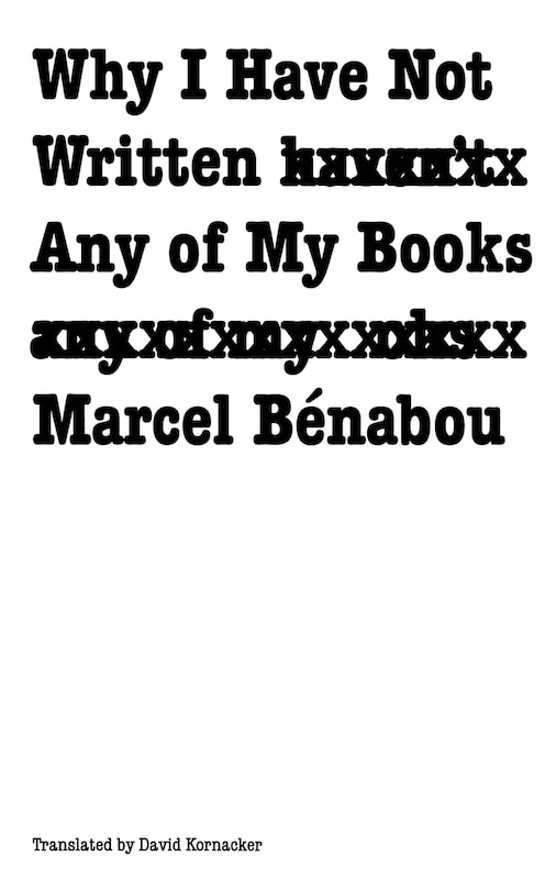 Front cover_Why I Have Not Written Any Of My Books