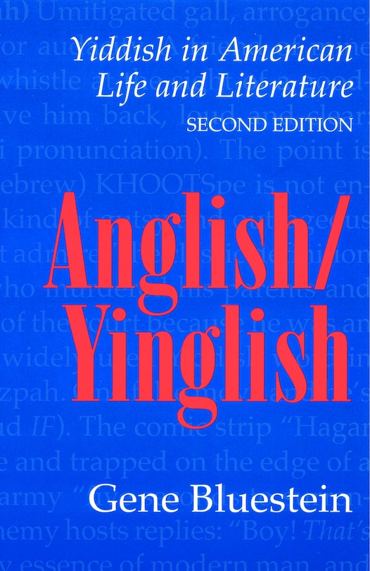 Front cover_Anglish/Yinglish