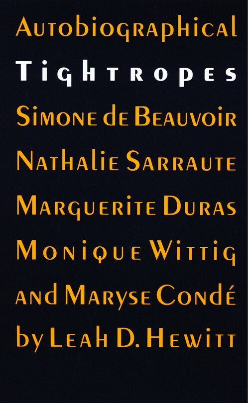 Front cover_Autobiographical Tightropes
