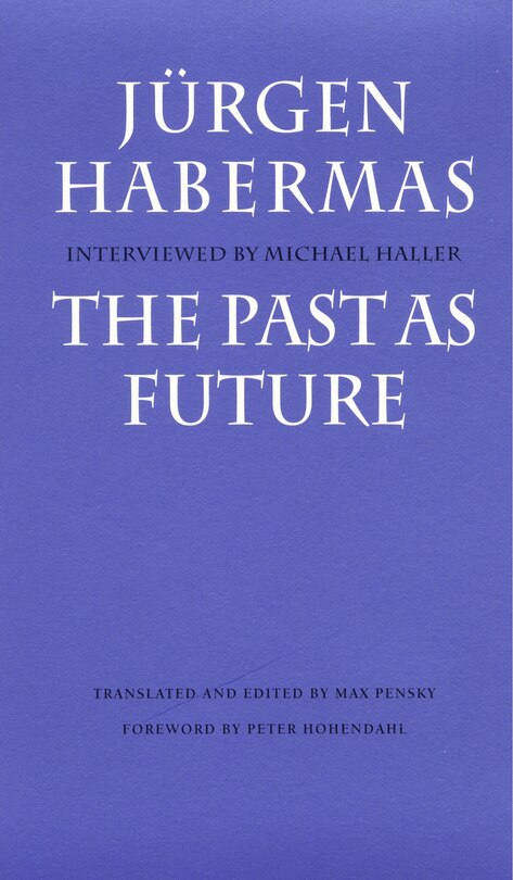 Front cover_The Past as Future