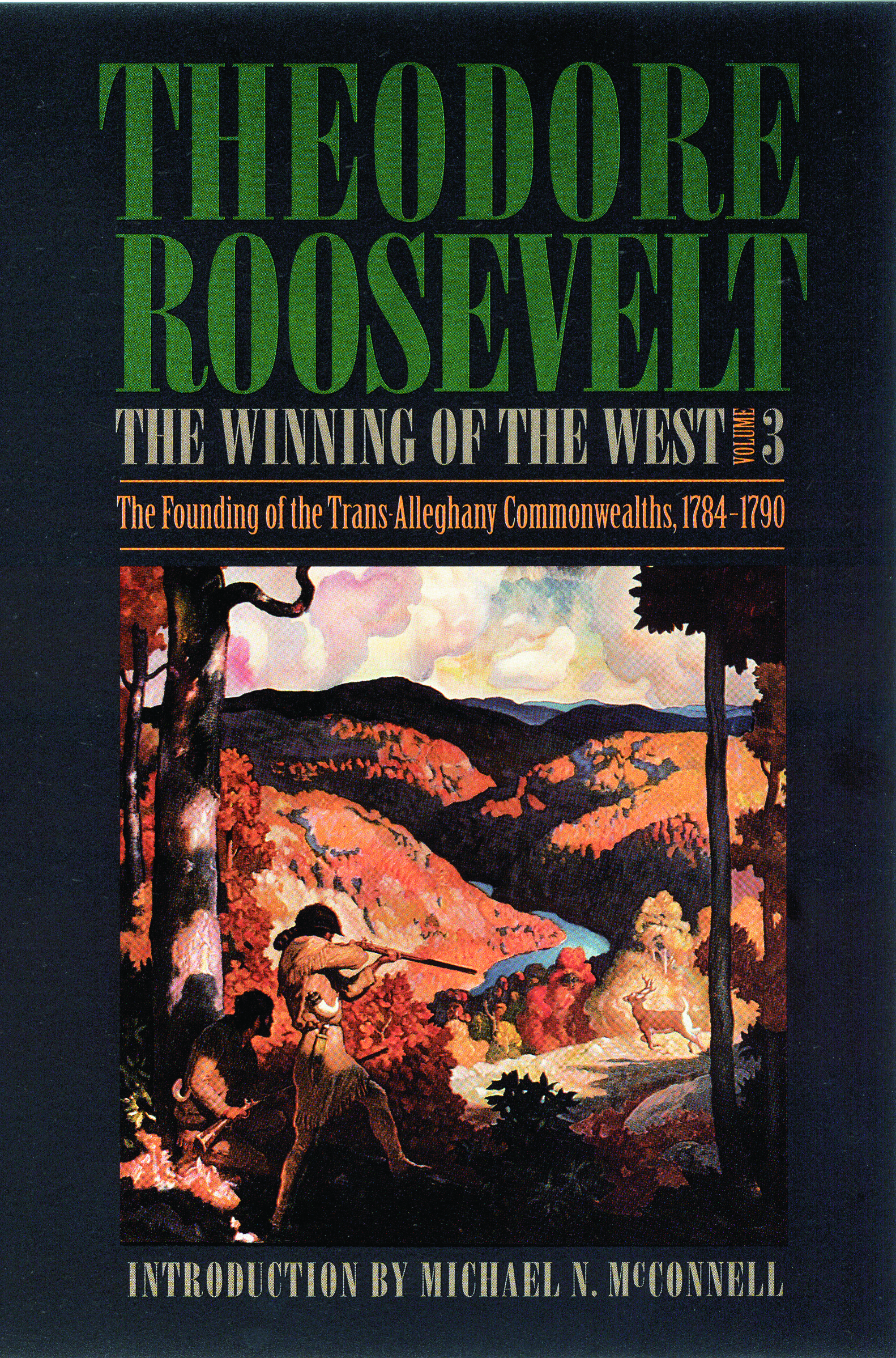 Front cover_The Winning of the West, Volume 3