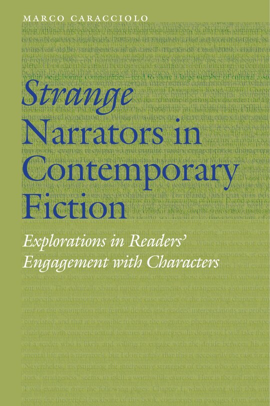Front cover_Strange Narrators in Contemporary Fiction