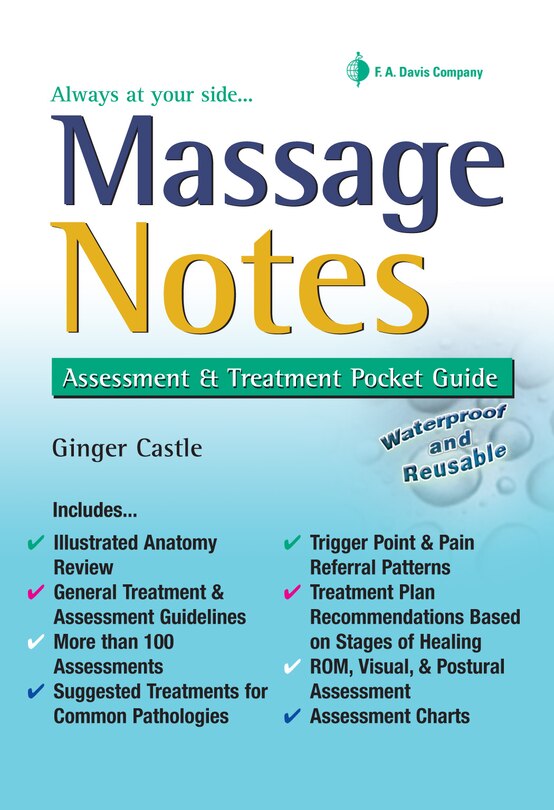 Front cover_Massage Notes