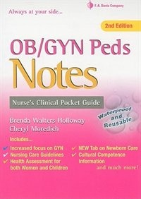 Front cover_Ob/Gyn and Peds Notes