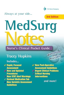 Couverture_MedSurg Notes