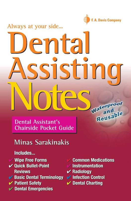 Front cover_Dental Assisting Notes