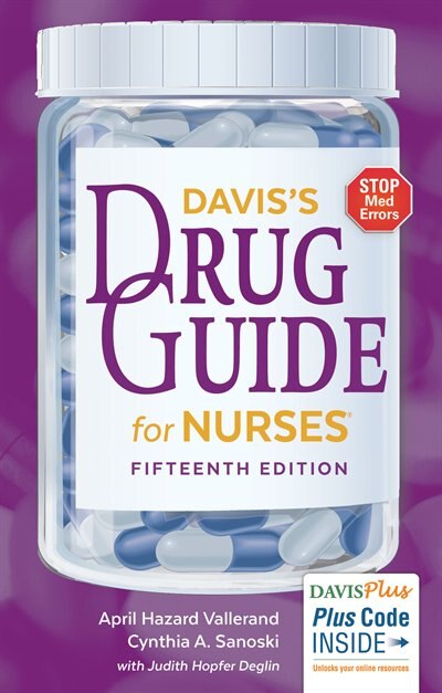 Front cover_Davis's Drug Guide For Nursesr