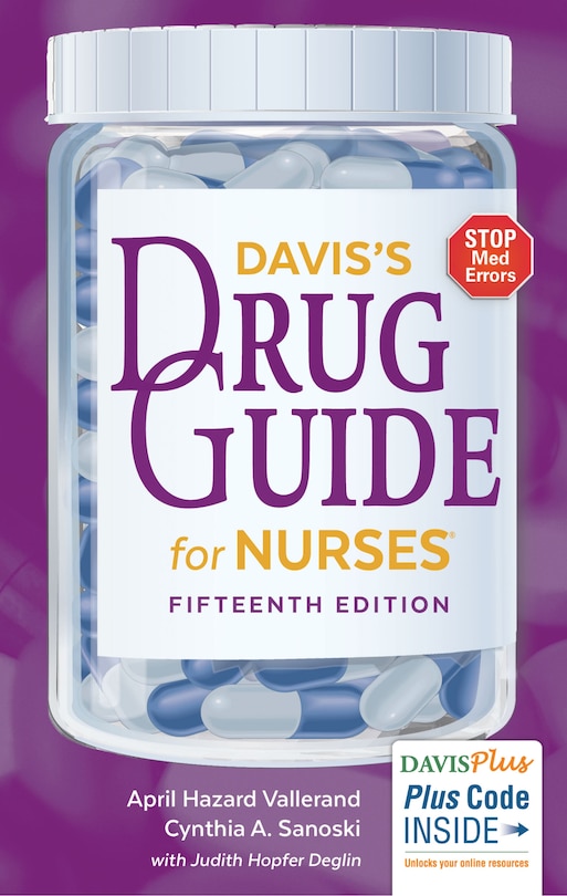 Front cover_Davis's Drug Guide For Nurses