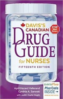 Front cover_Davis's Drug Guide For Nurses Canadian Version
