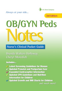Couverture_Ob/gyn Peds Notes
