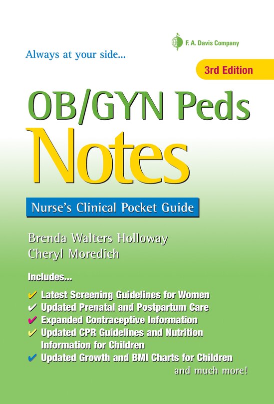 Couverture_Ob/gyn Peds Notes