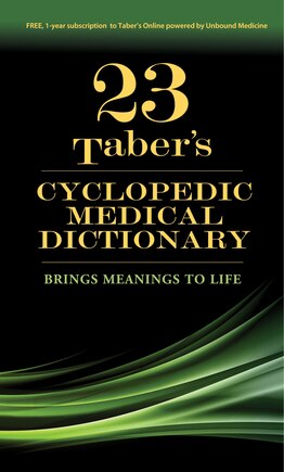 Taber's Cyclopedic Medical Dictionary