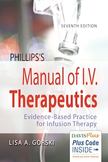 Front cover_Phillips's Manual Of I.v. Therapeutics