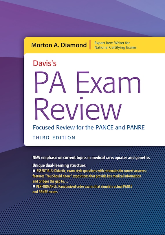 Couverture_Davis's Pa Exam Review