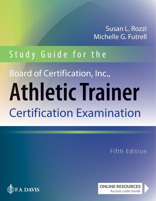 Front cover_Study Guide For The Board Of Certification, Inc., Athletic Trainer Certification Examination