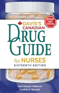Front cover_Davis's Canadian Drug Guide For Nurses