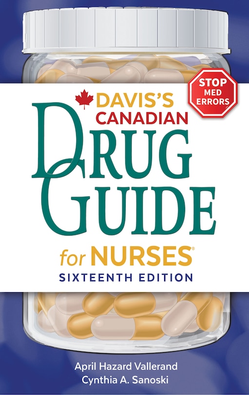 Front cover_Davis's Canadian Drug Guide For Nurses