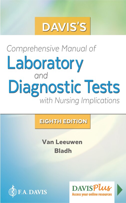 Couverture_Davis's Comprehensive Manual Of Laboratory And Diagnostic Tests With Nursing Implications
