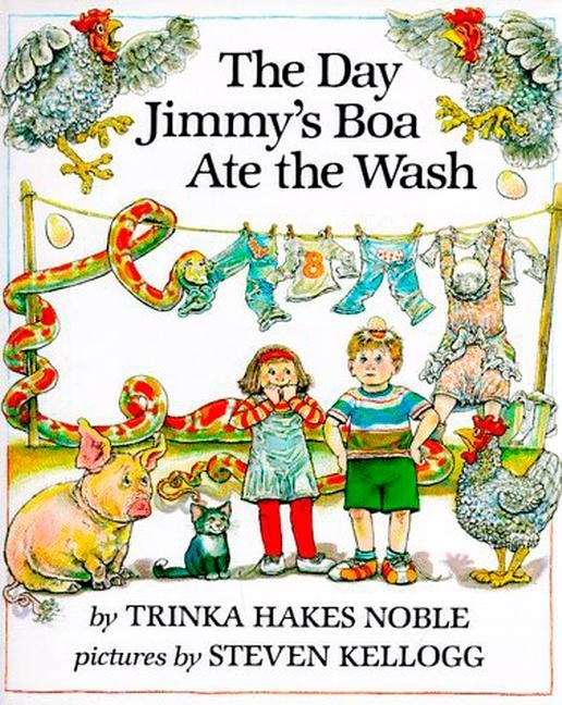 Front cover_The Day Jimmy's Boa Ate The Wash