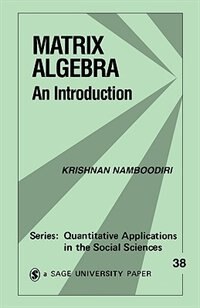 Front cover_Matrix Algebra