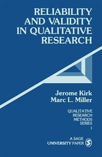 Couverture_Reliability And Validity In Qualitative Research
