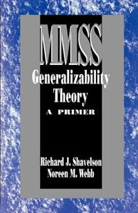 Couverture_Generalizability Theory