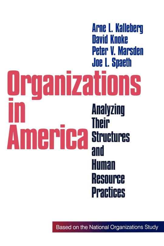 Couverture_Organizations In America