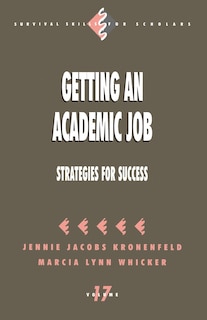 Front cover_Getting An Academic Job