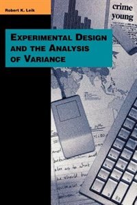 Front cover_Experimental Design and the Analysis of Variance