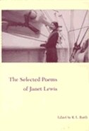 Front cover_Selected Poems Of Janet Lewis
