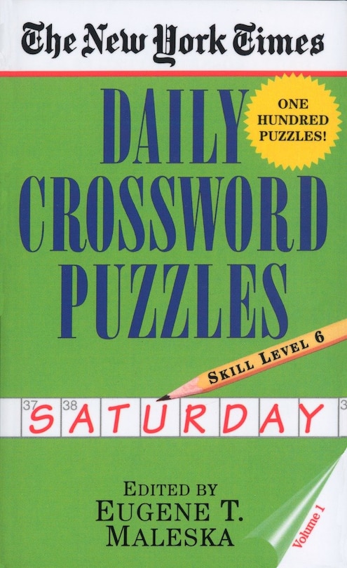 Couverture_The New York Times Daily Crossword Puzzles: Saturday, Volume 1