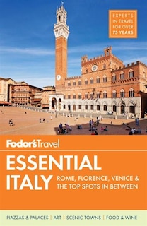 Front cover_Fodor's Essential Italy
