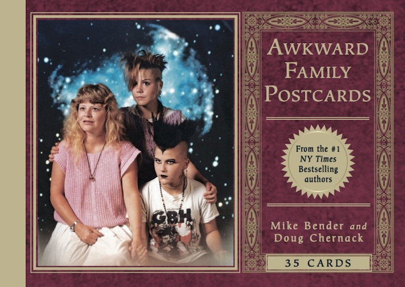 Front cover_Awkward Family Postcards