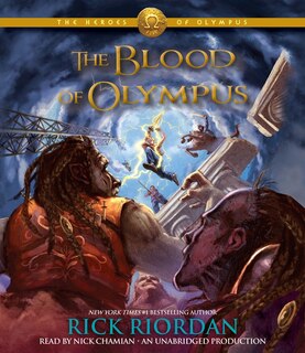 Front cover_The Heroes of Olympus, Book Five: The Blood of Olympus