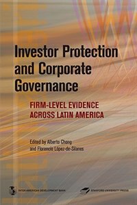 Couverture_Investor Protection And Corporate Governance