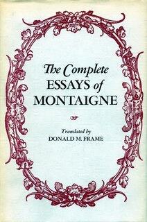 Front cover_The Complete Essays of Montaigne