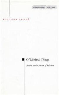 Front cover_Of Minimal Things