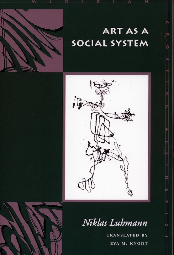 Couverture_Art As A Social System