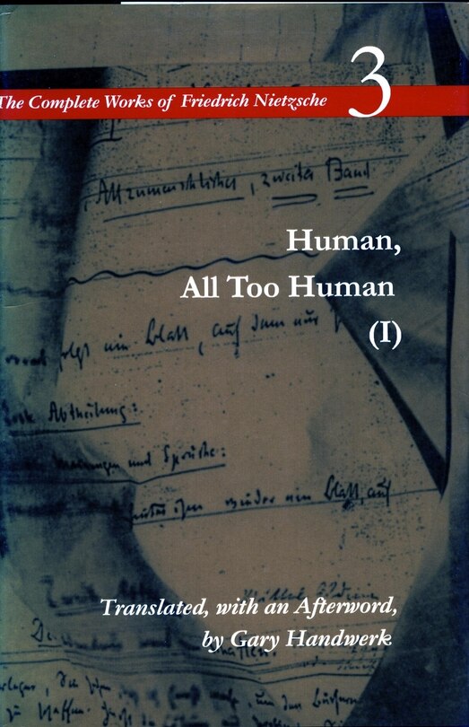 Front cover_Human, All Too Human I