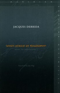 Couverture_Who&rsquo;s Afraid of Philosophy?