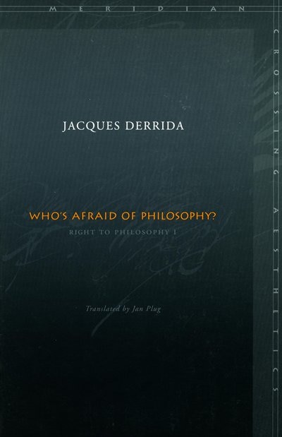 Couverture_Who&rsquo;s Afraid of Philosophy?