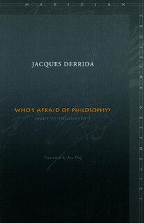 Who’s Afraid of Philosophy?: Right to Philosophy 1