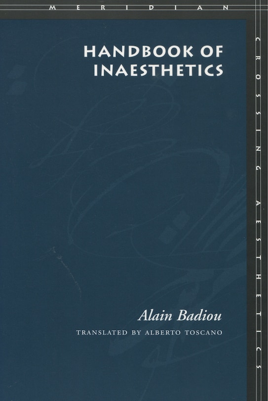 Couverture_Handbook of Inaesthetics