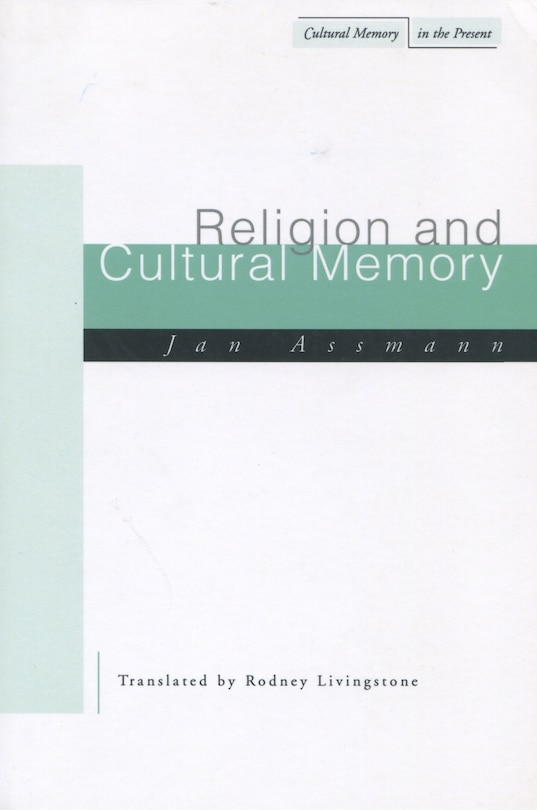Front cover_Religion And Cultural Memory
