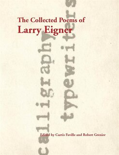 Couverture_The Collected Poems of Larry Eigner, Volumes 1-4