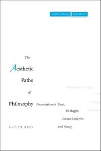 Front cover_The Aesthetic Paths of Philosophy