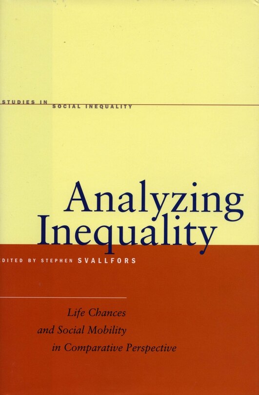 Front cover_Analyzing Inequality