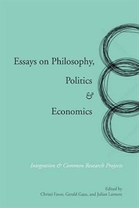 Front cover_Essays on Philosophy, Politics & Economics